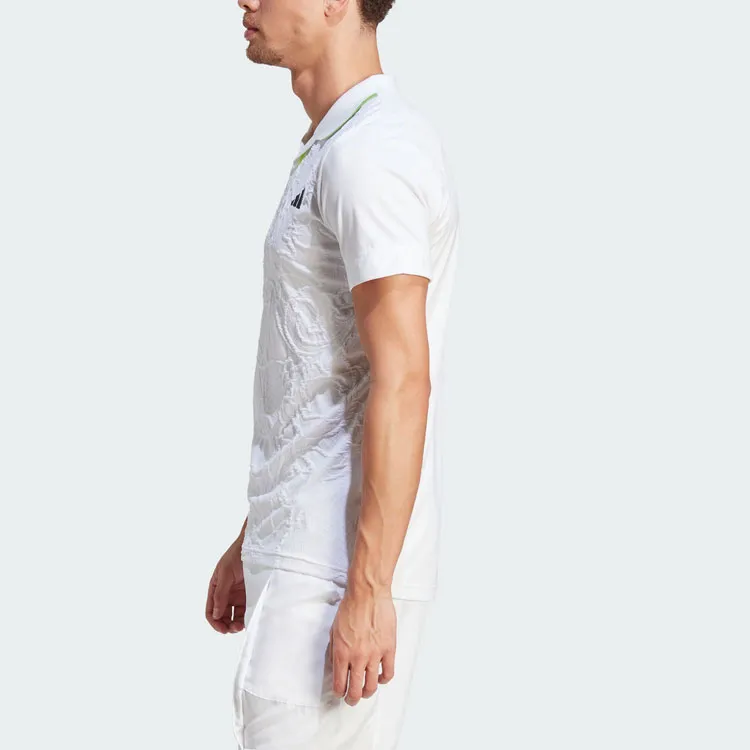 Adidas AEROREADY Polo Shirts Men White-5