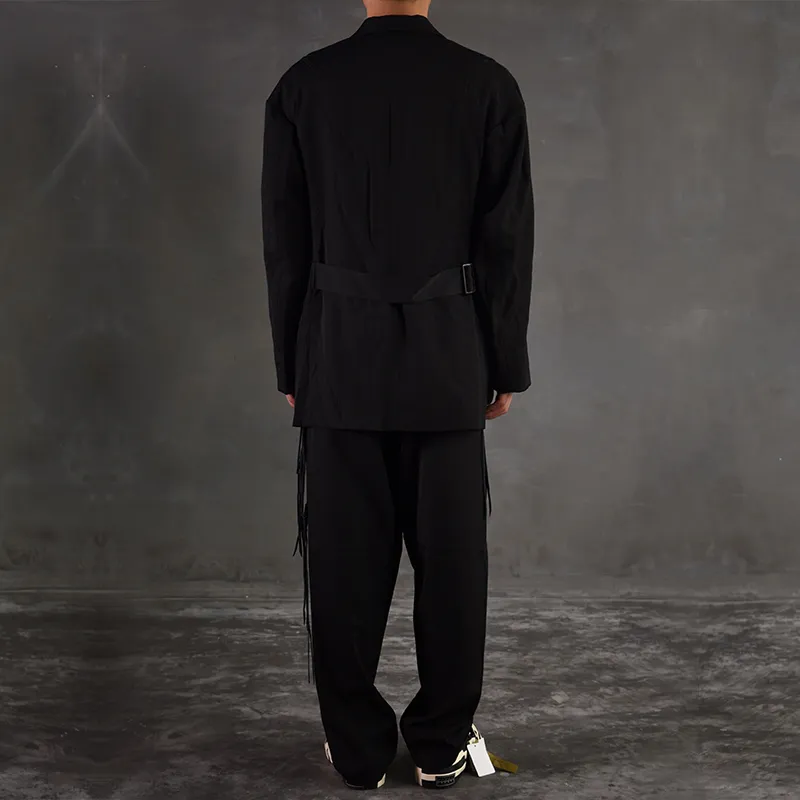 Yohji Yamamoto Business Suits Unisex Black-5