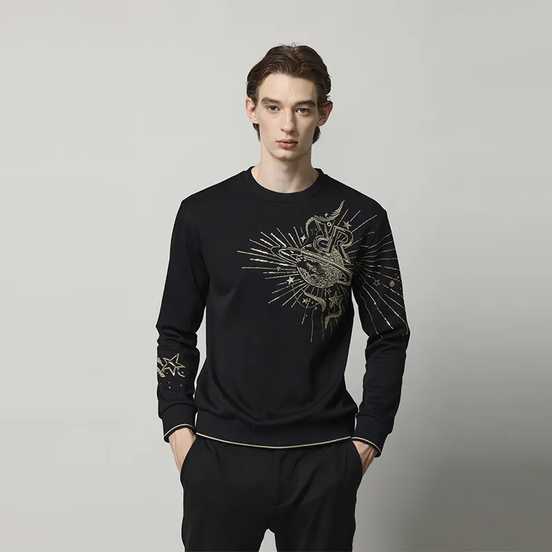 RARE Sweatshirts Men Black-3