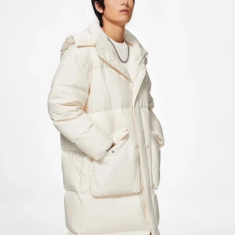 LiNing Sports Life Collection Down Jacket Unisex Ecru-3