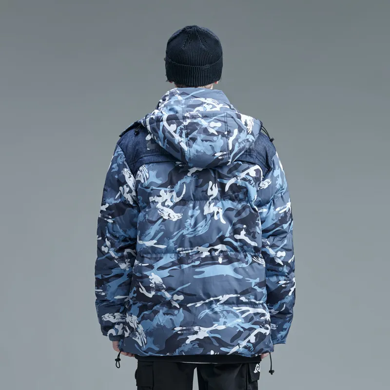 Guuka Puffer Jackets Men Blue-2