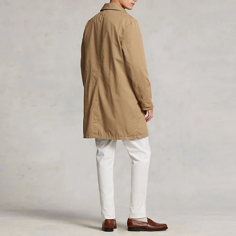 Polo Ralph Lauren Trench Coat Men's Camel Brown-2