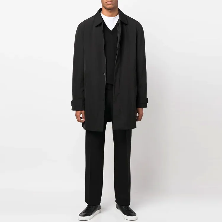 Zegna FW22 Jackets Coats Men's Black-1