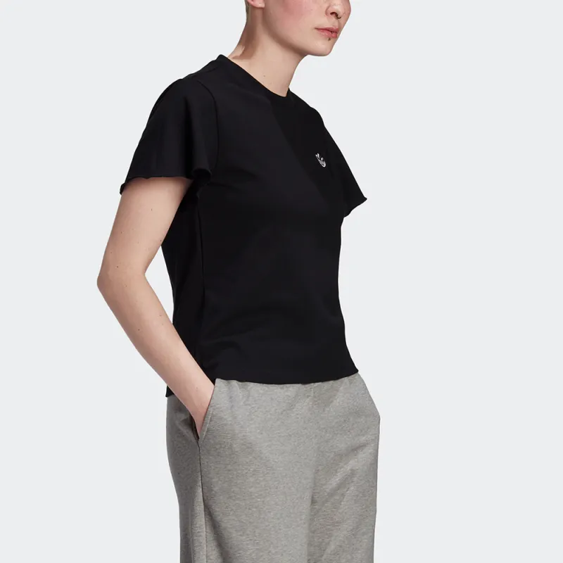 Adidas Originals T Shirt Women's Black-3
