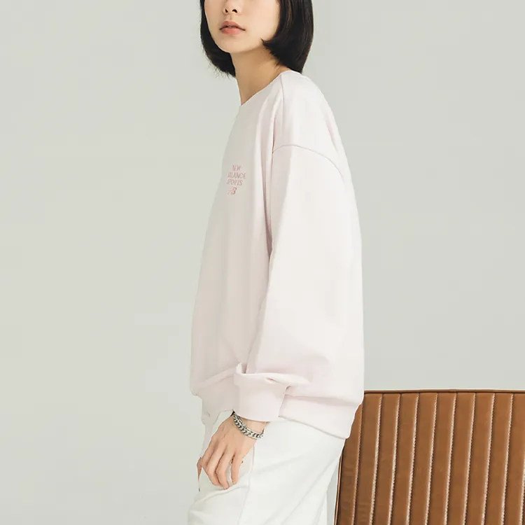 New Balance Sweatshirt Women's Pink-4