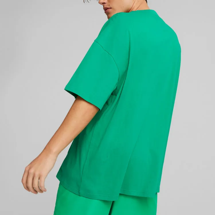 PUMA CLASSICS T Shirts Men Grass Green-3