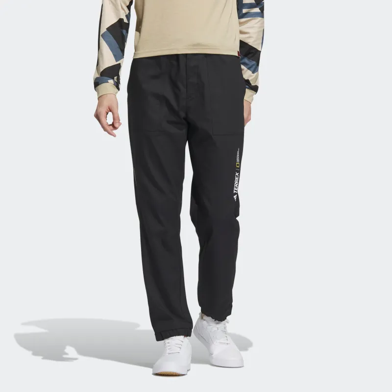 Adidas Knitted Sweatpants Men Black-1