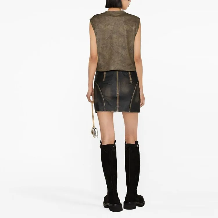 BALMAIN Logo print Organic cotton Tank Top-2