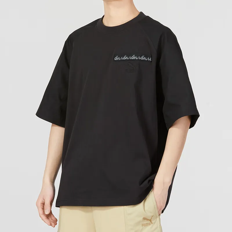 PUMA Humming 3,SS23 Chinese Culture Tribute Series T Shirt Men's Black-2
