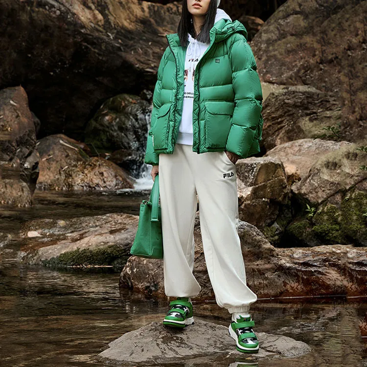 FILA Down Jackets Women's Banana Leaf Green-2