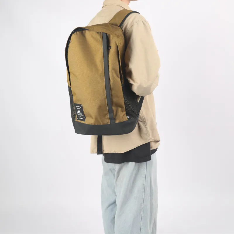 Adidas Polyester Backpack Regular Unisex Khaki-5