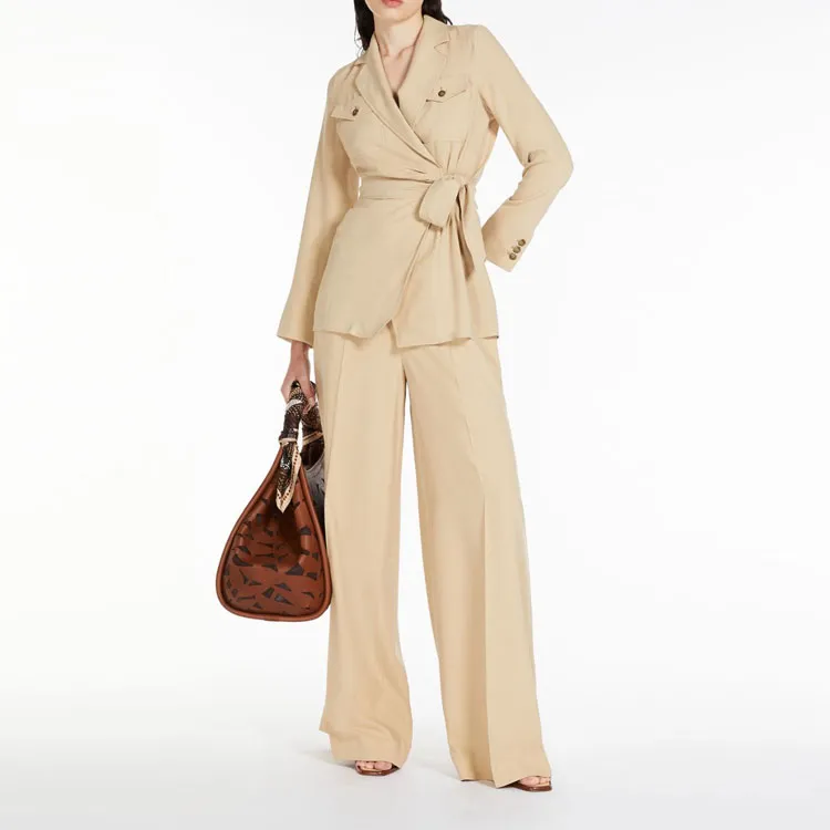 MaxMara Business Suits Women's Khaki-3