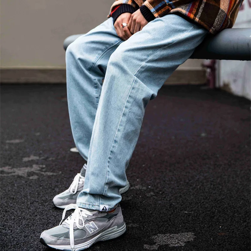 AMONSTER Jeans Fall Unisex Light Blue-12