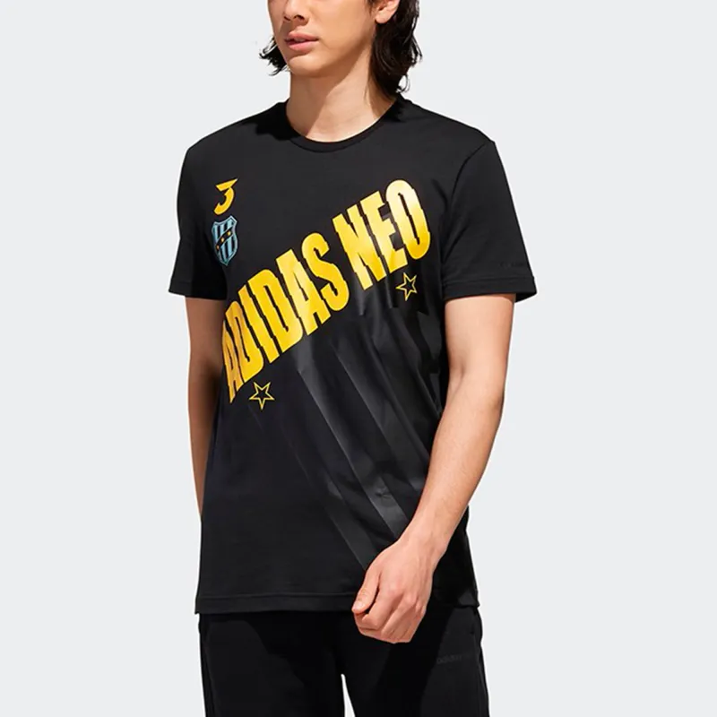 Adidas Neo T Shirts Men Black-3