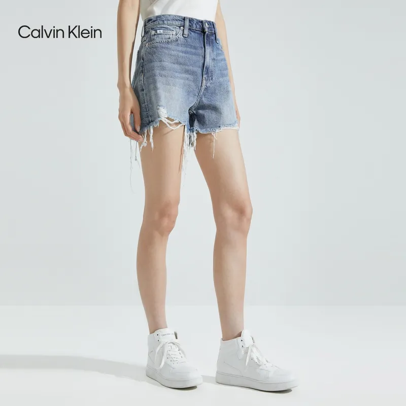 CALVIN KLEIN Denim Shorts Women's-1