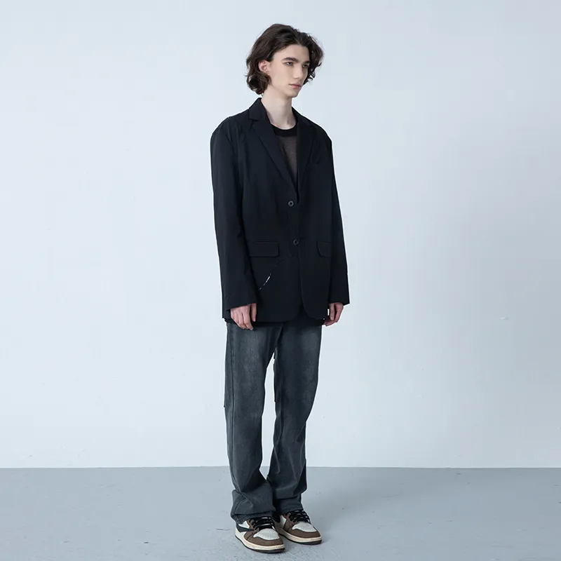 XINYINSU Business Suit Unisex Black-7