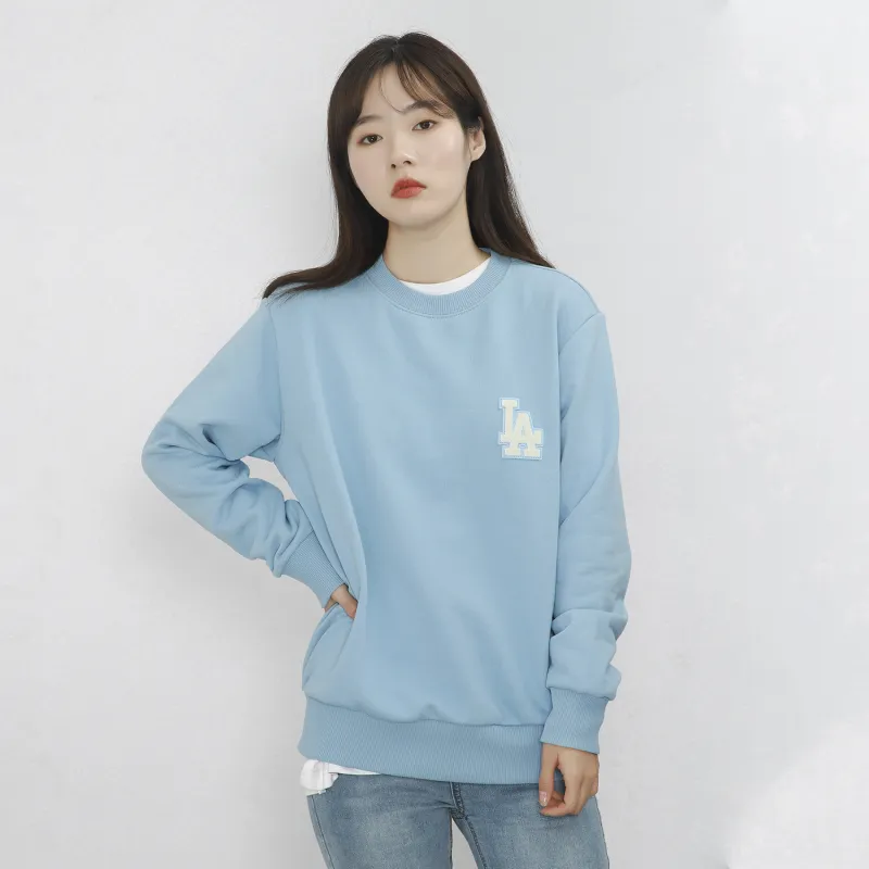 MLB Los Angeles Dodgers Sweatshirts Unisex Blue-3