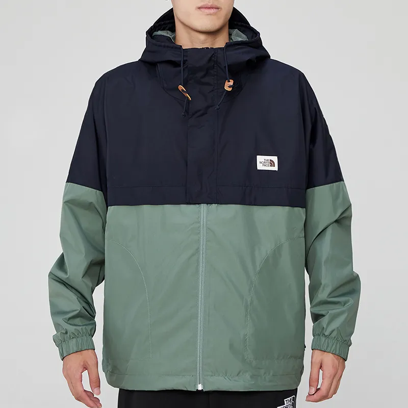 THE NORTH FACE Windbreaker Jackets Men Peacock Green-3