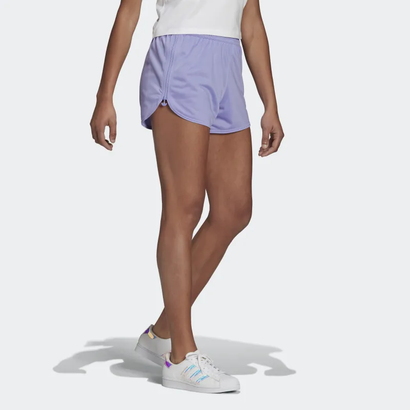 Adidas Originals Casual Shorts Women's Light Purple-3