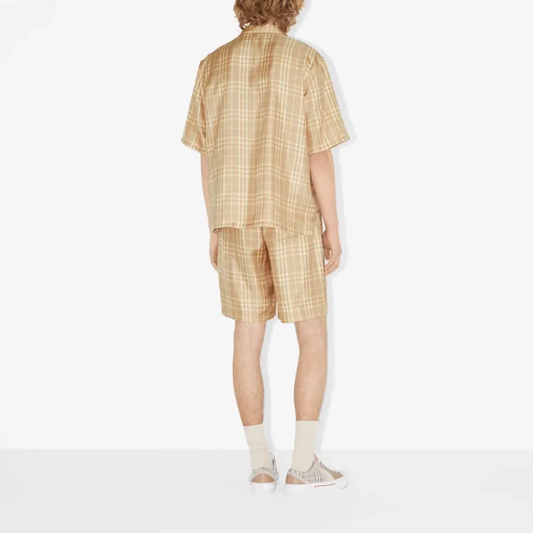 Burberry SS23 Casual Shorts Men's Soft Yellow Umber-2