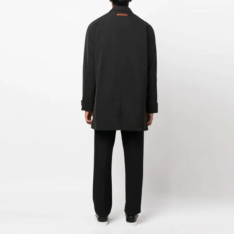 Zegna FW22 Jackets Coats Men's Black-3