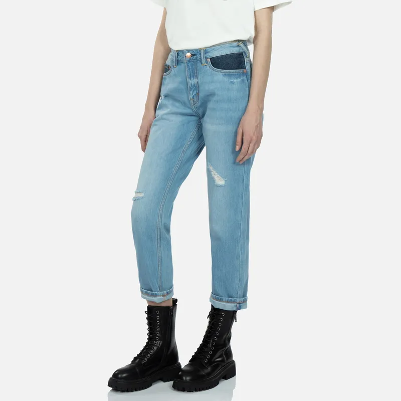 EVISU Jeans Women's Denim Blue-2