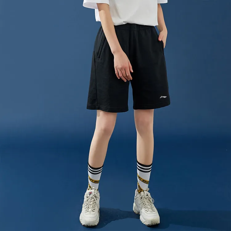 LINING Casual Shorts Unisex Black-3