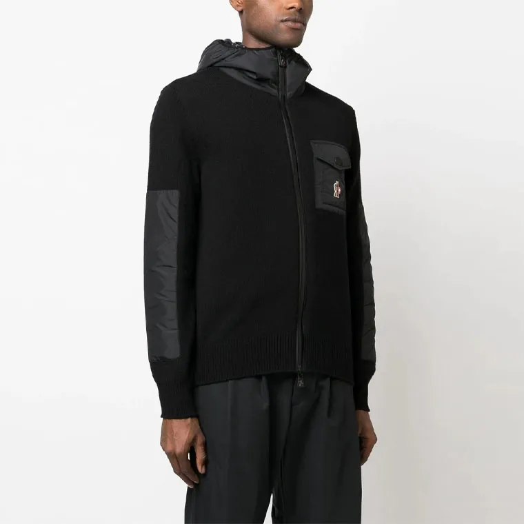 Moncler Grenoble Zip Up Long Sleeved Cardigan-3