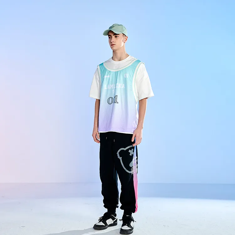 LAMLICKA Jogger Casual Pants Unisex Black-3