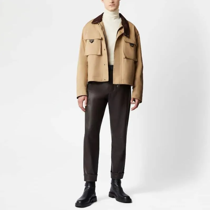 TOD'S Jackets Men Beige Yellow-3