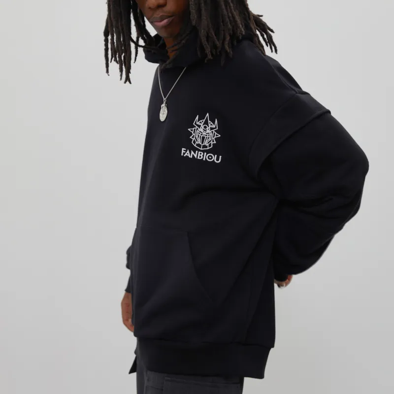 FANBIOU FW21 Hooded Loose Fit Sweatshirt Unisex-6