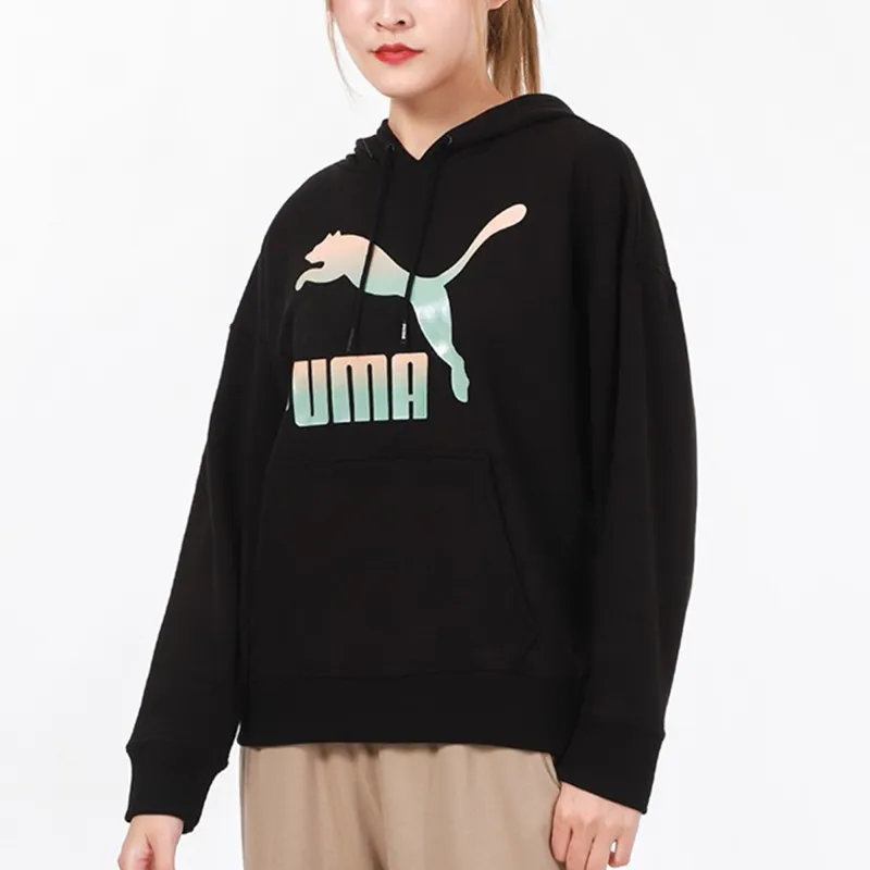 PUMA CLASSICS Sweatshirts Women's Black-4