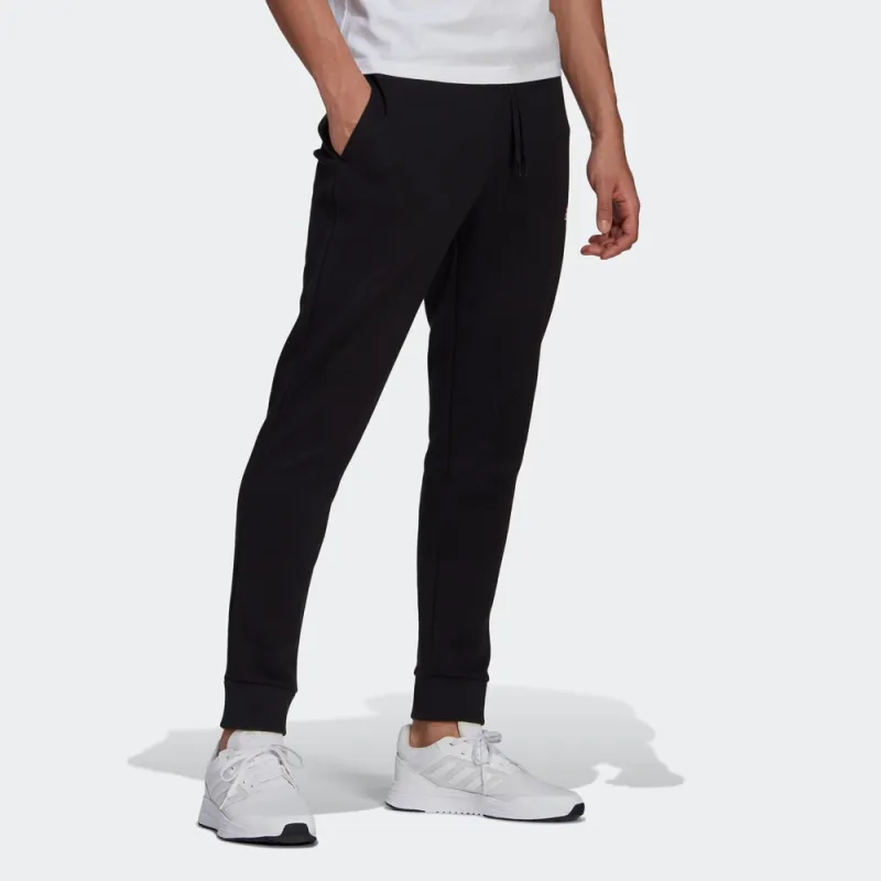 Adidas Knitted Sweatpants Men Black-3