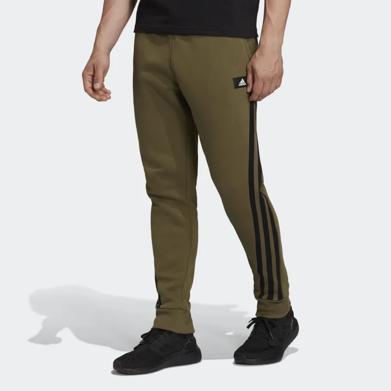 Adidas M Fi Wtr Pant Knitted Sports Pants Men's Olive-1