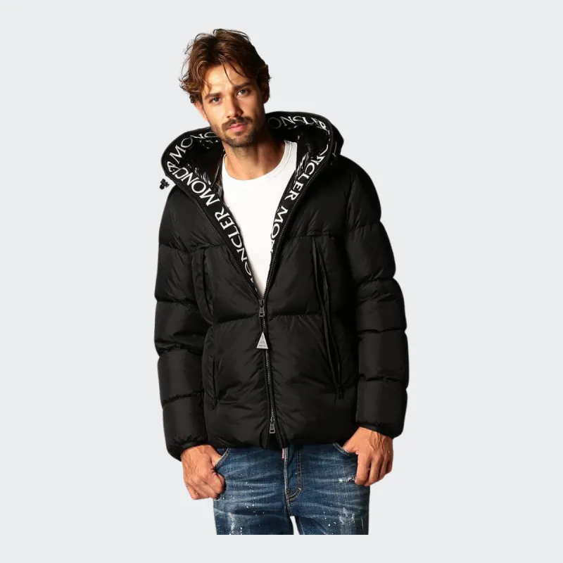 Moncler Montcla Series Down Jackets Men Black 5 - POIZON