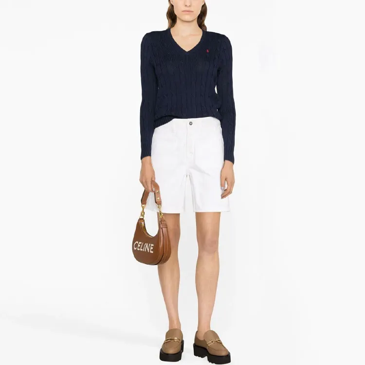 Polo Ralph Lauren Kimberly Polo Pony Cable knit Jumper-3