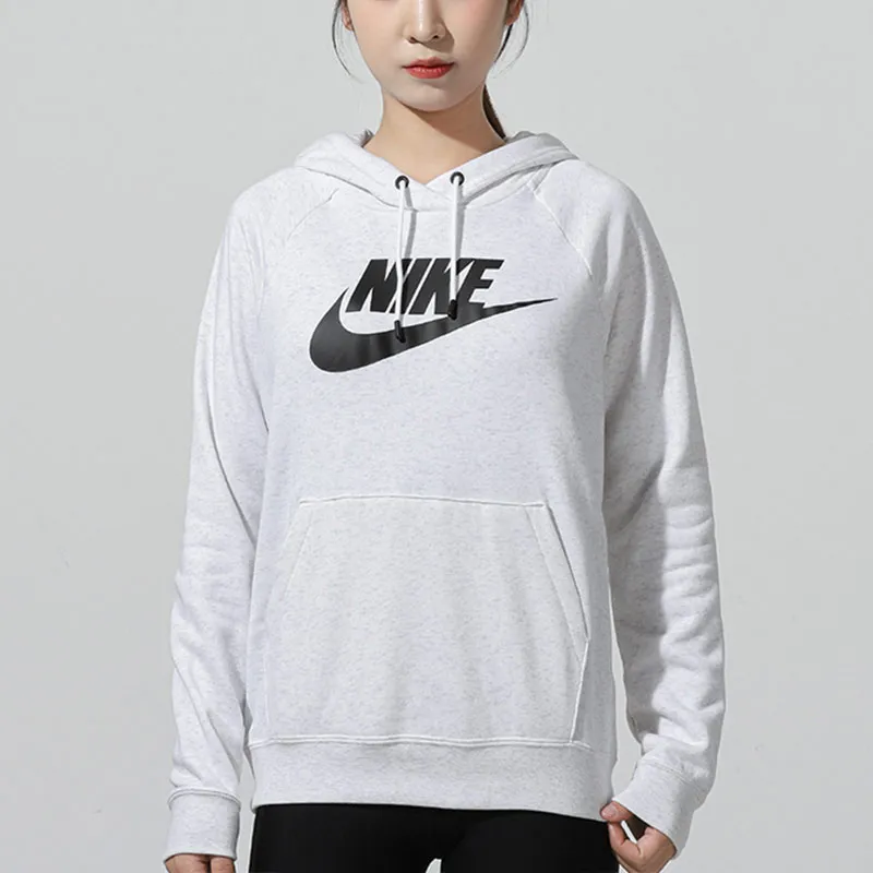 Nike Sportswear Essentials Series Sweatshirts Women's Gray-2