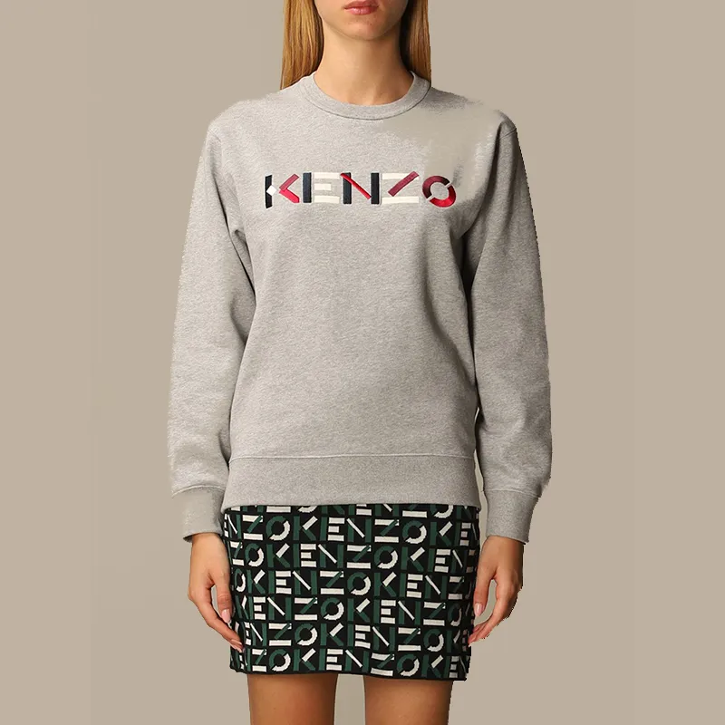 KENZO Sweatshirts Women's Pearl Gray-3