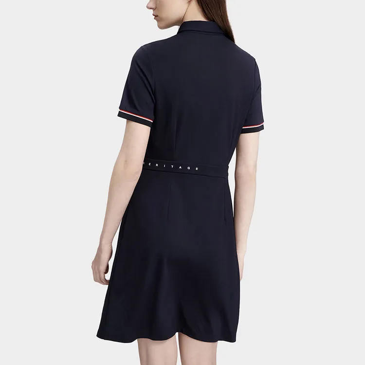 FILA Short Sleeved Dresses Women's Legend Blue-3