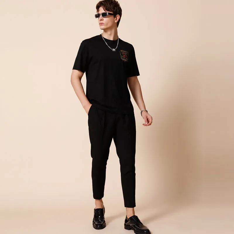RARE SS22 Straight T Shirt Men's Black-2