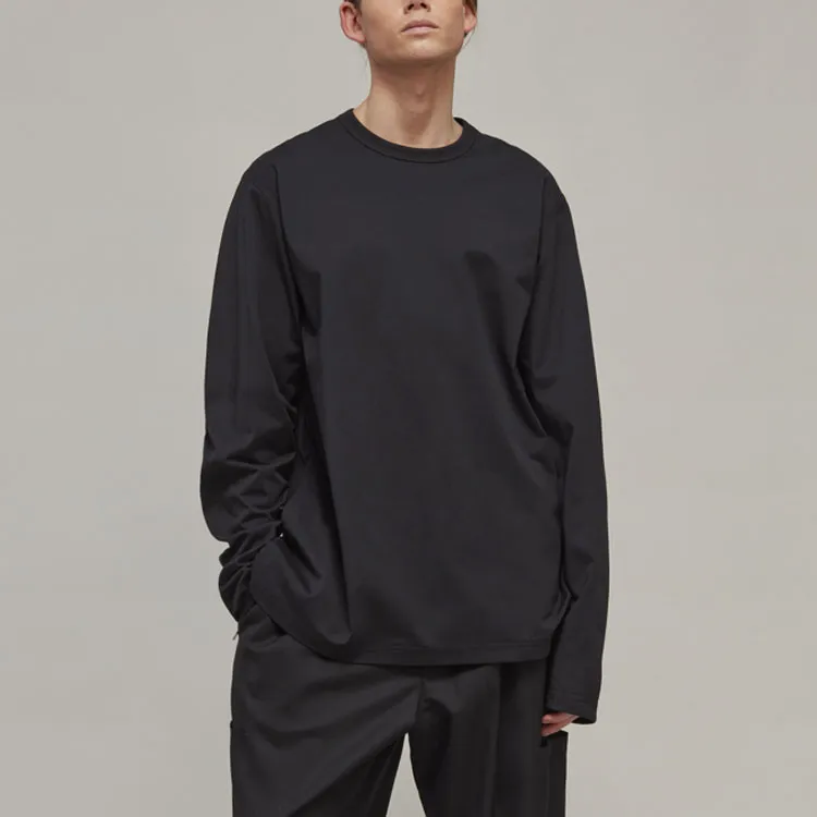 Y-3 Tonal-logo Long-sleeve T-shirt-2
