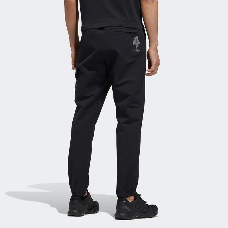 Adidas CNY Collection Knitted Sports Pants Men's Black-2