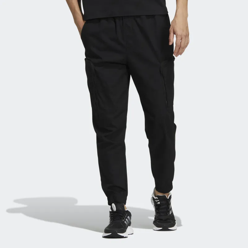 Adidas Knitted Sweatpants Men Black-2