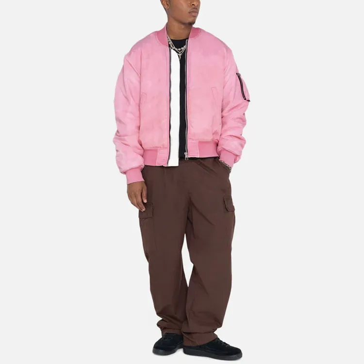 Stussy Dyed Nylon Bomber-12