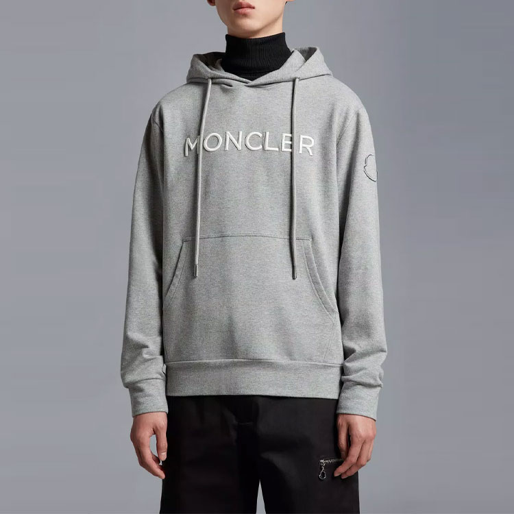 【関税/送料無料】MONCLER*Logo Printed Drawstring Hoodie Hoodie with drawstring MONCLER GENIUS 1952 | Blondie Shop
