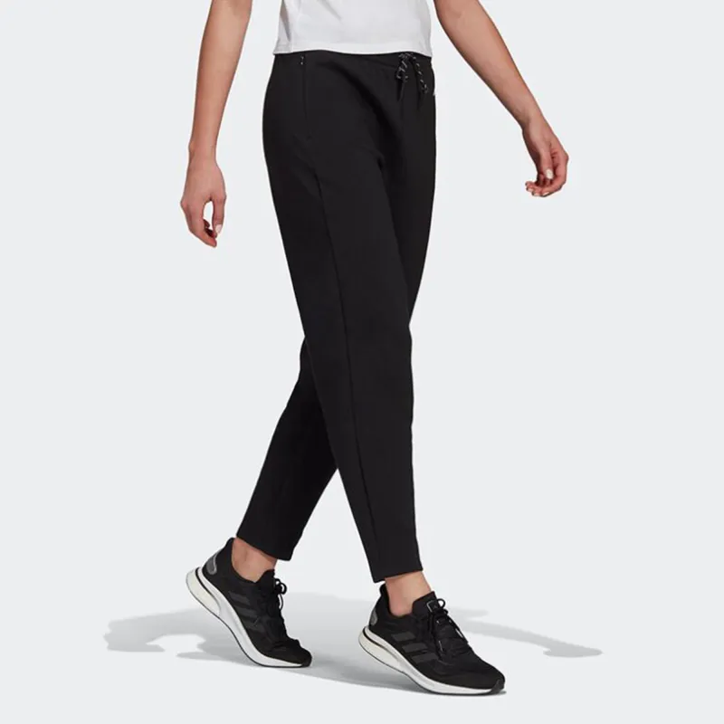Adidas Knitted Sweatpants Women's Black-3
