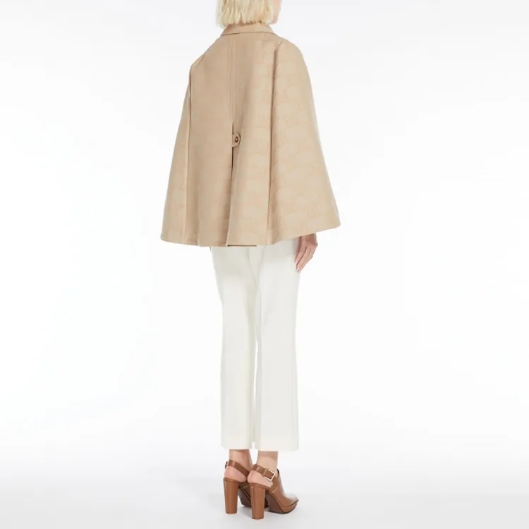 MaxMara SS23 Cloak Women's Beige Yellow-2