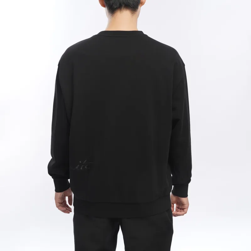 BOINIGAN VANITA Crew Neck Regular Sweatshirt Men's Black-3