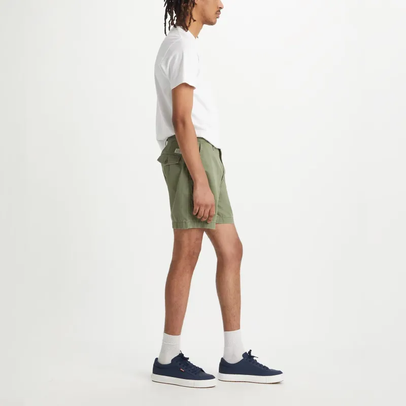 Levis Casual Shorts Men Green-4