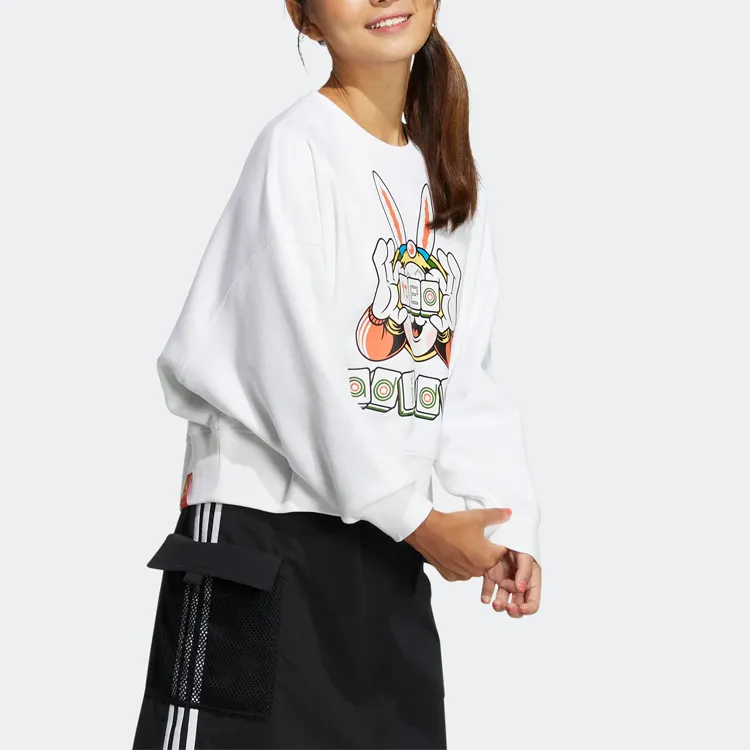 Adidas Neo Sweatshirts Women's White-3